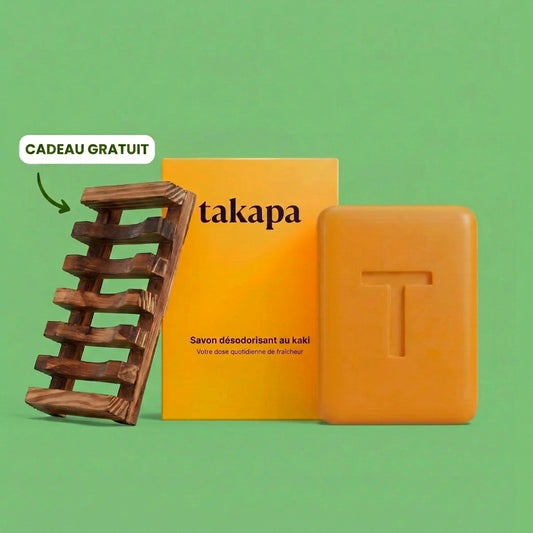 Takapa® Savon désodorisant au kaki
